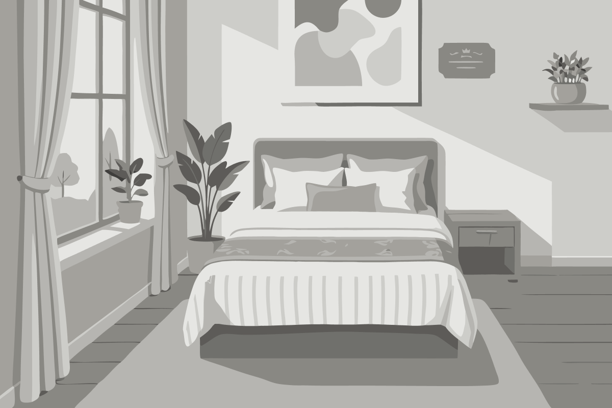 Bed in Gemengde Slaapzaal met 3 Bedden